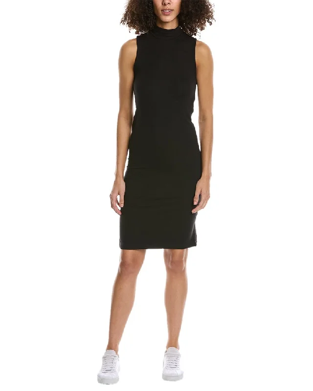 Casual midi dress-ATM Anthony Thomas Melillo Mock Neck Midi Dress